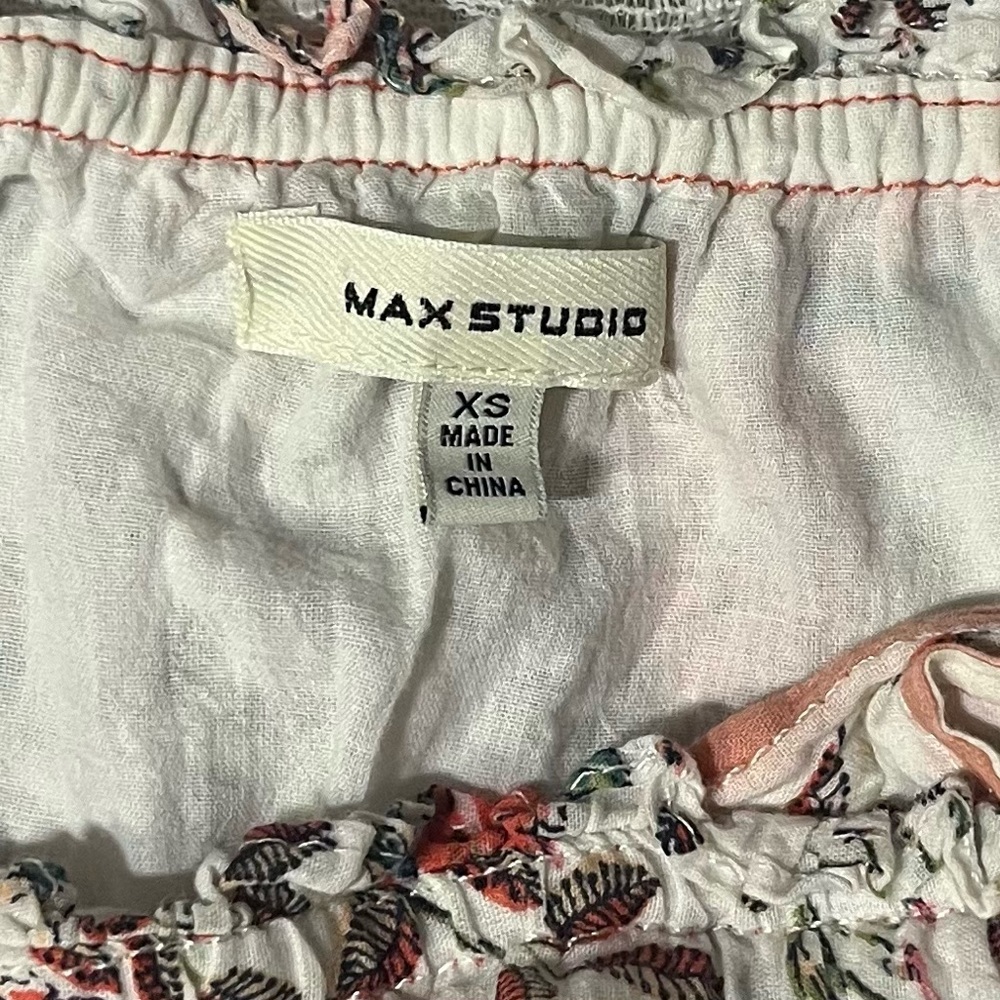 Max Studio Floral Sleeveless Summer Dress - Picture 3 of 6